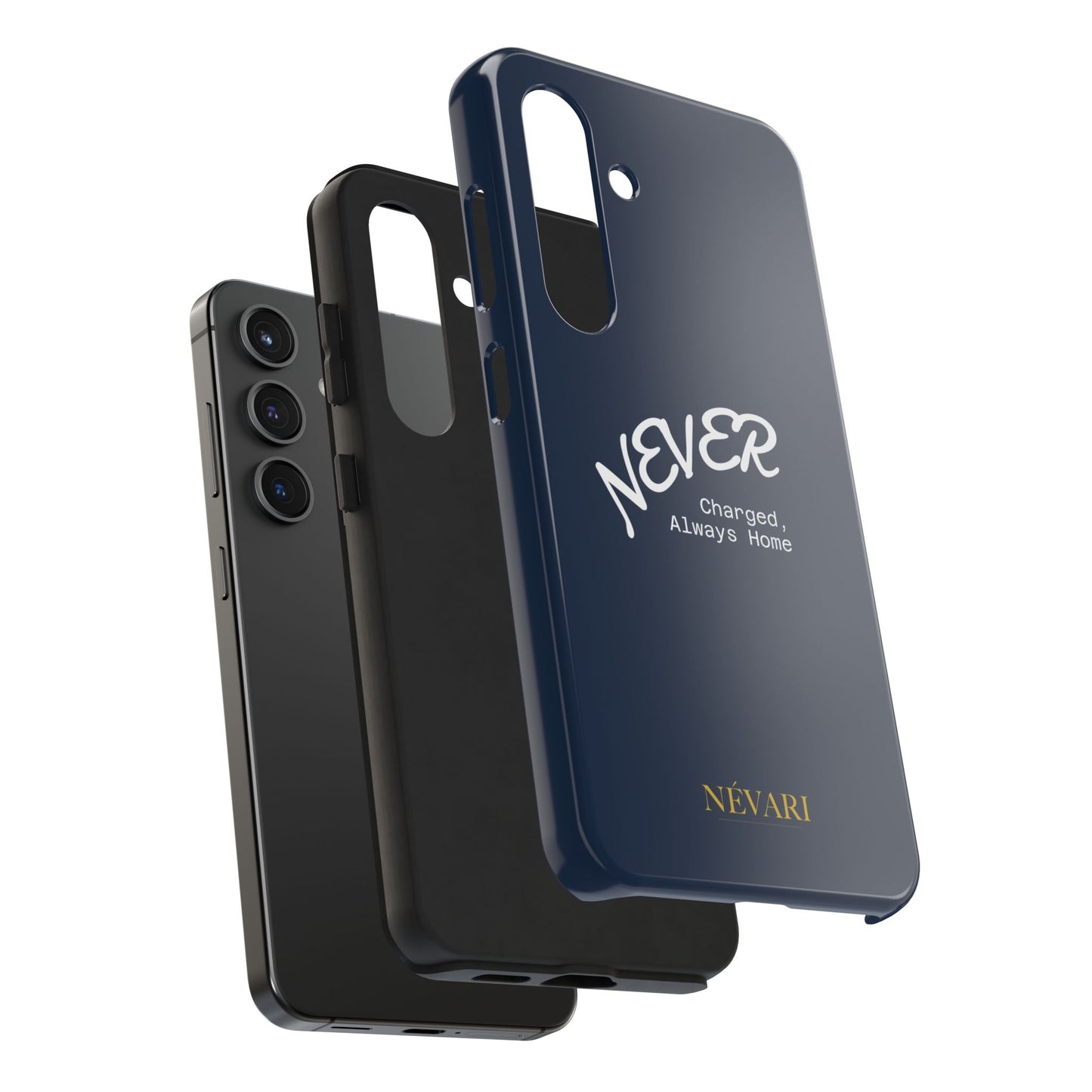 Durable Phone Case - 'Never Charged, Always Home'