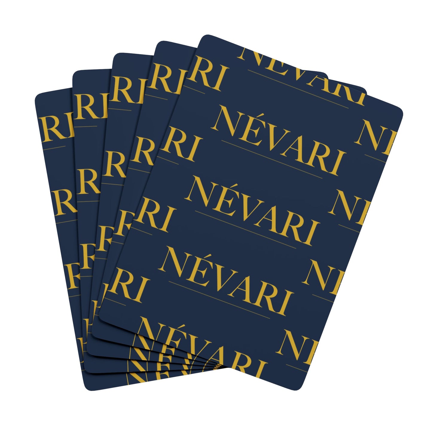 Stylish Poker Playing Cards