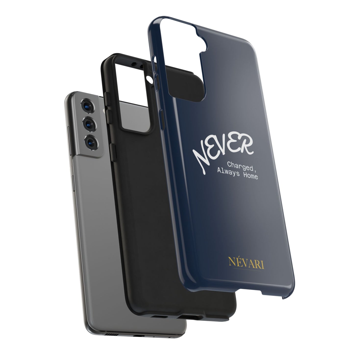 Durable Phone Case - 'Never Charged, Always Home'