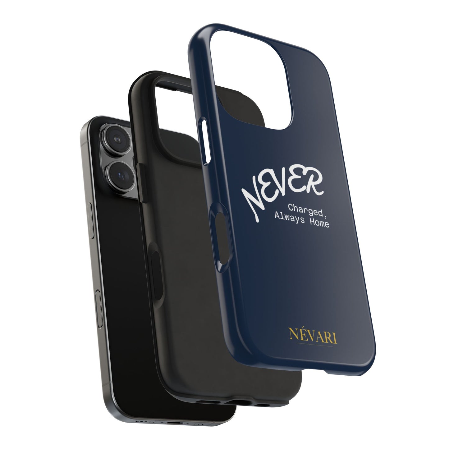 Durable Phone Case - 'Never Charged, Always Home'