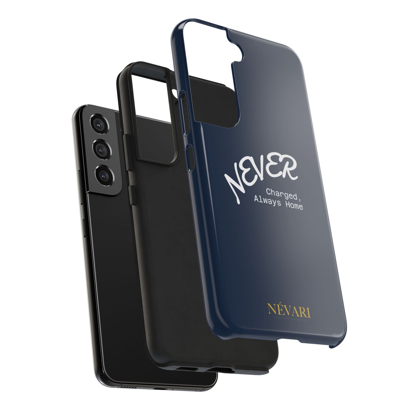 Durable Phone Case - 'Never Charged, Always Home'