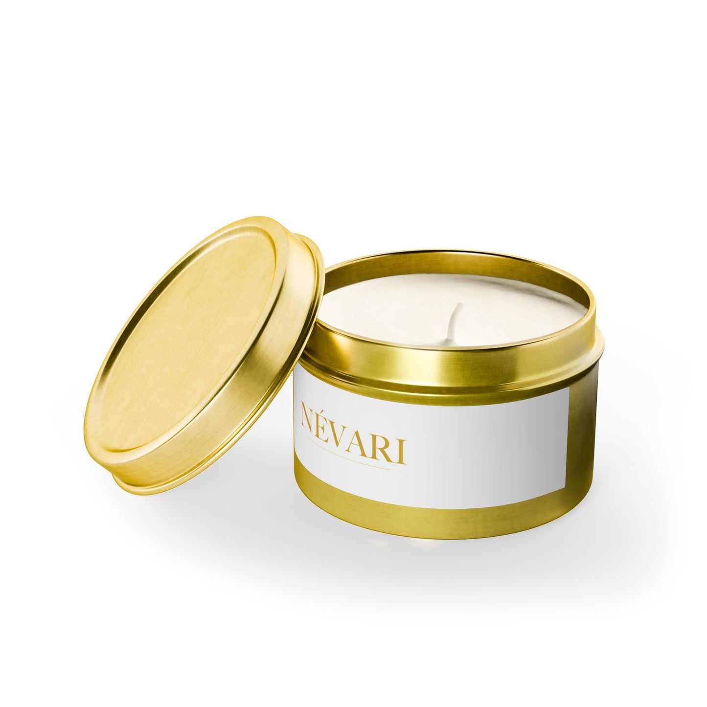 Gold Tin Candles