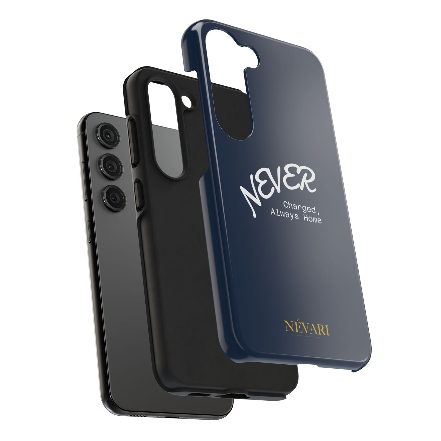 Durable Phone Case - 'Never Charged, Always Home'