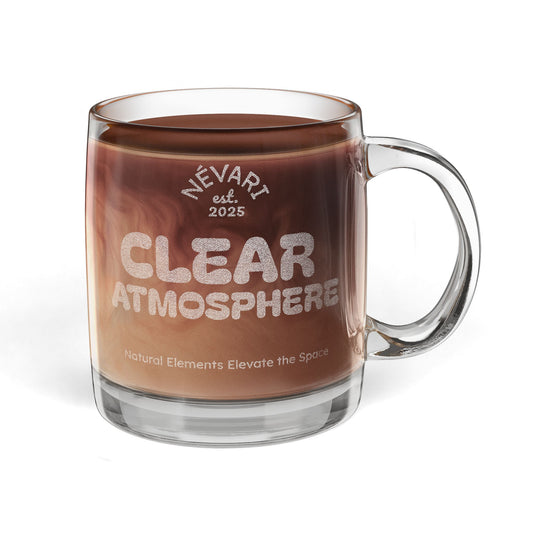 Glass Coffee Mug, 12.25oz (Engraving)