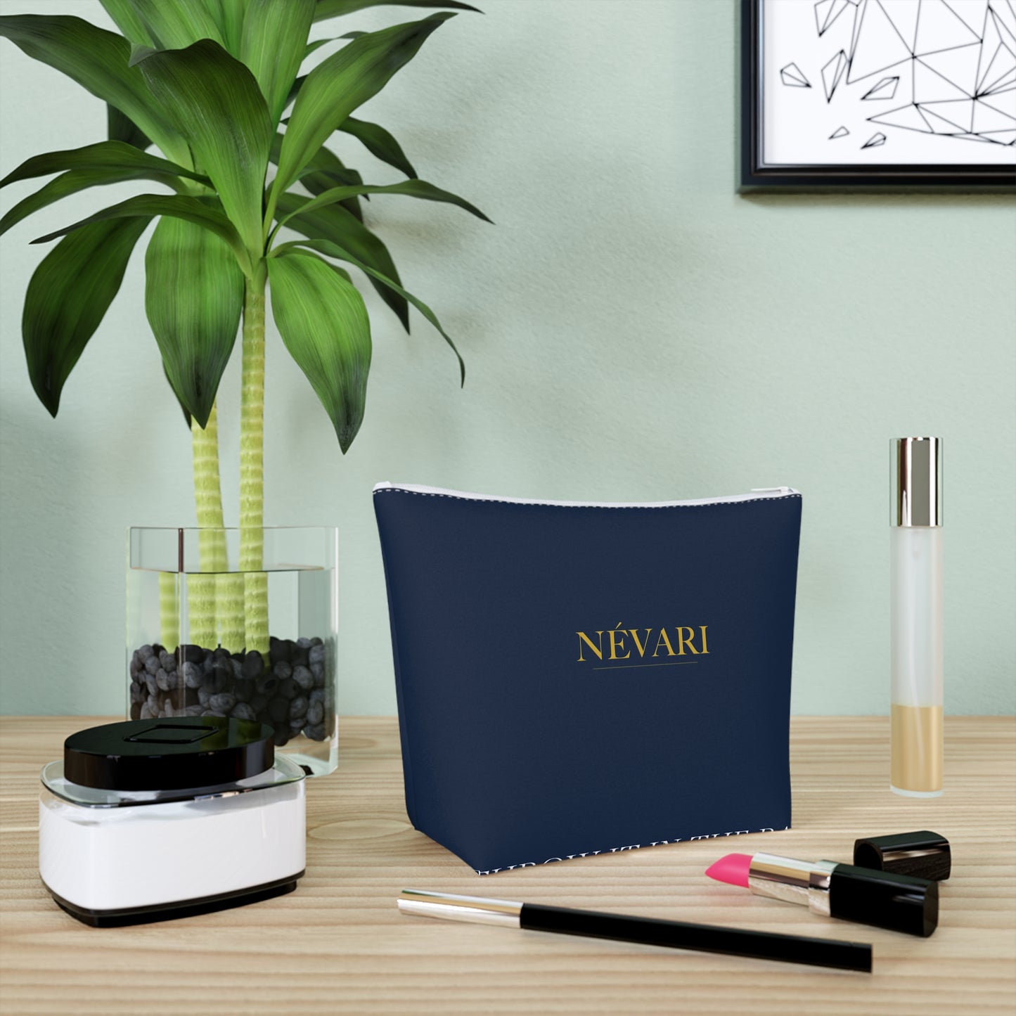 Névari Cotton Cosmetic Bag