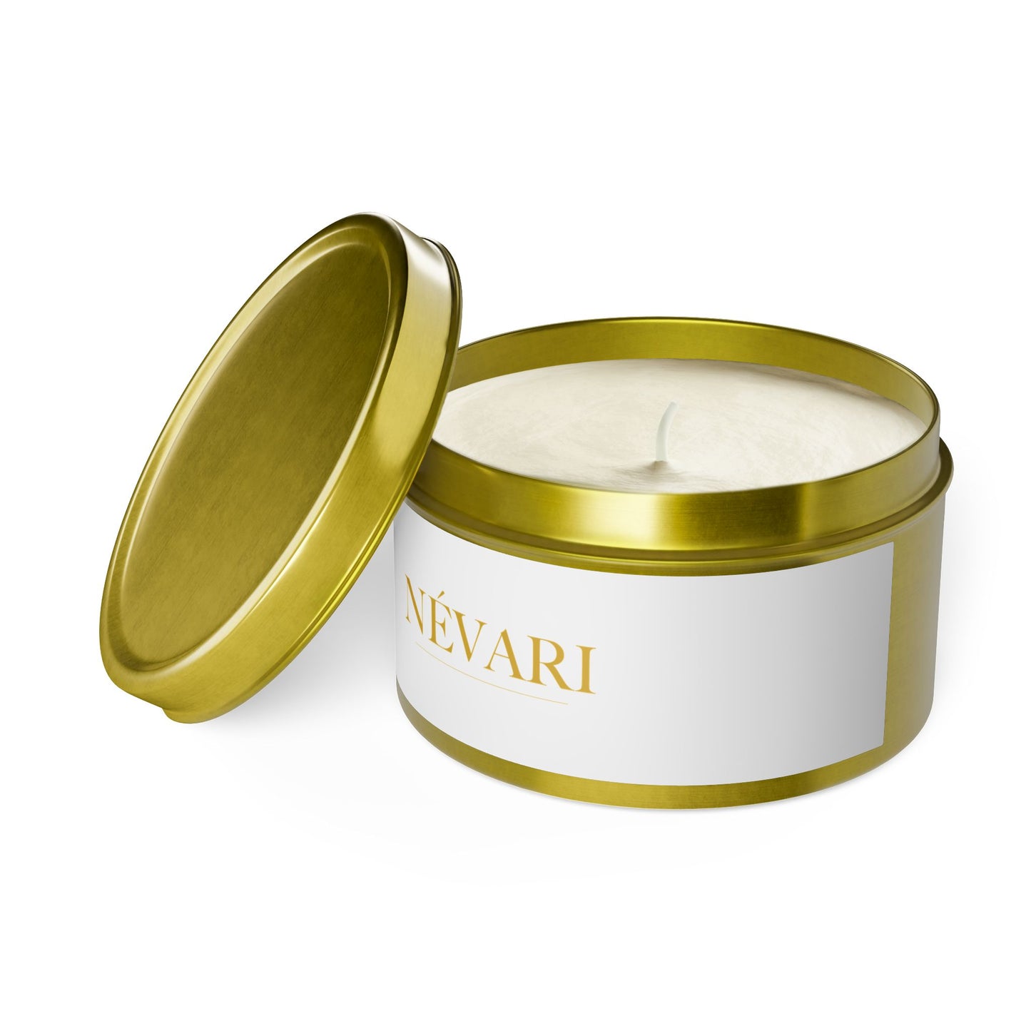 Gold Tin Candles