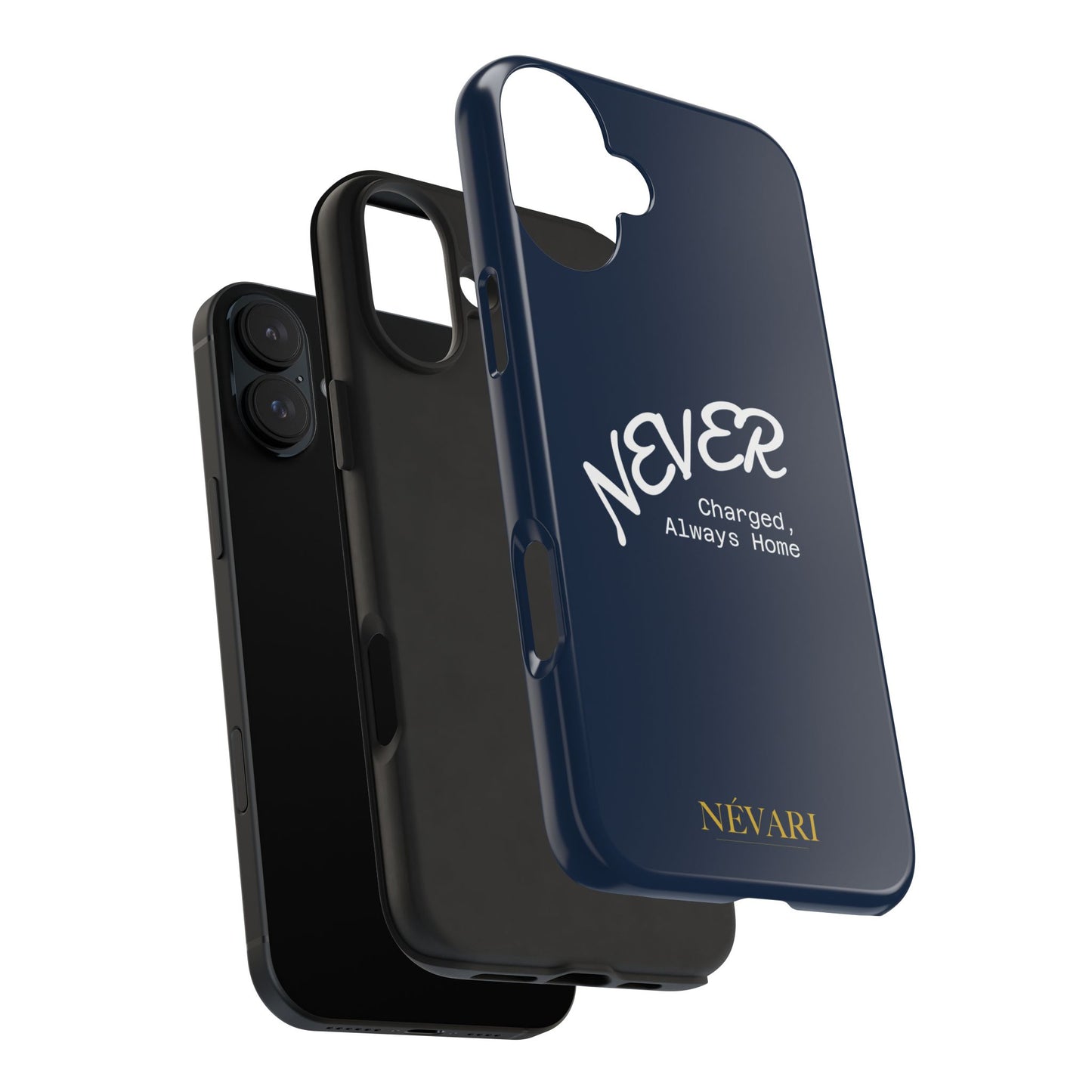 Durable Phone Case - 'Never Charged, Always Home'